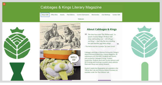 Cabbages & Kings Literary Magazine-1