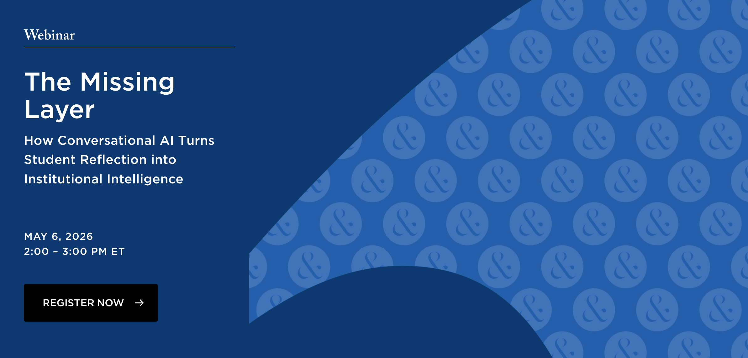 The Missing Layer — AAC&U Webinar, May 6, 2026